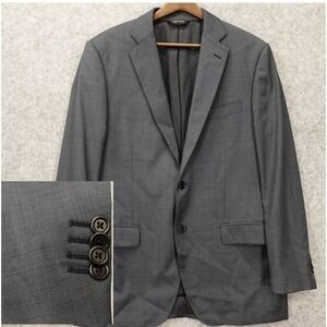 Italian Nailhead Wool Blazer Mens 40R Blue REDA 1865 Jacket 50 PIATTELLI Barneys